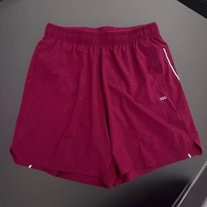 DSG 7" 2 in 1 Stride Run Short Men's Size MediumBuilt in Liner Shorts Raspberry
